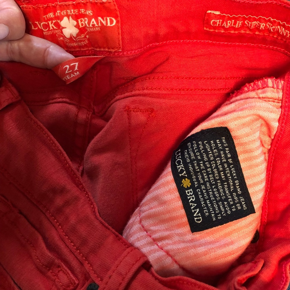 Lucky Brand Charlie Super Skinny Jeans - Picture 5 of 5
